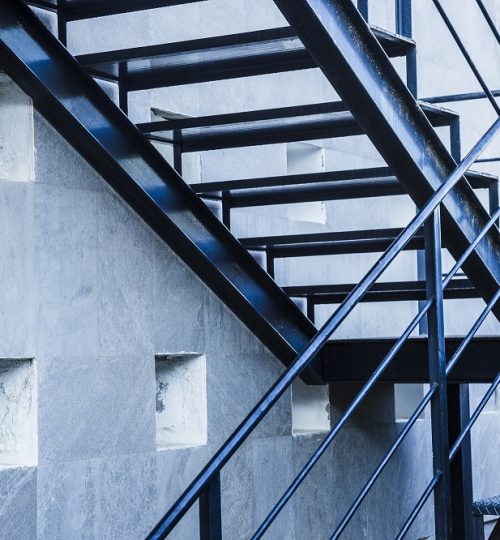 treppe design gelände holz möbelstücke agata beck